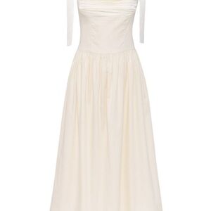 Murlong Cres Elsa Maxi Dress in ivory